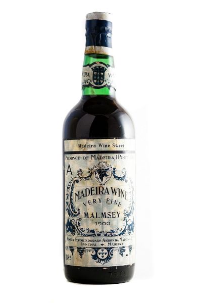 Picture of 1900 Madeira Wine Sweet Very Fine Malmsey